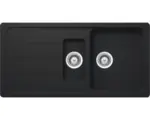 Hornbach Spüle Schock Formhaus D-150L A 500x1000 mm onyx