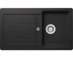 Hornbach Spüle Schock Typos D-100 U Unterbau 500x860 mm nero
