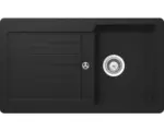 Hornbach Spüle Schock Typos D-100 A 500x860 mm onyx