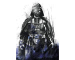 Hornbach Fototapete Vlies IADX4-017 Into Adventure Star Wars Watercolor Vader 4-tlg. 200 x 280 cm