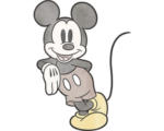 Hornbach Wandtattoo Disney Mickey Mouse Essential 100 x 127 cm