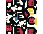 Hornbach Fototapete Vlies IADX5-054 Into Adventure Disney Mickey Mixup 5-tlg. 250 x 280 cm
