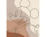 Hornbach Fototapete Vlies IADX5-046 Into Adventure Disney Mickey Line Drawing 5-tlg. 250 x 280 cm