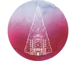 Fototapete selbstklebend DD1-029 Dot Star Wars Star Destroyer Ø 125 cm