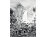 Hornbach Fototapete Vlies IAX4-0020 Into Adventure Jurassic Waterfall 4-tlg. 200 x 280 cm