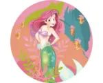 Hornbach Fototapete selbstklebend DD1-017 Dot Ariel Happy Coral Ø 125 cm