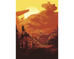 Hornbach Fototapete Vlies IADX4-027 Into Adventure Star Wars Jakku Star Destroye 4-tlg. 200 x 280 cm