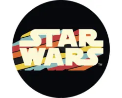 Fototapete selbstklebend DD1-030 Dot Star Wars Typeface Ø 125 cm