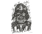 Hornbach Poster Star Wars Darth Vader Drawing 30x40 cm