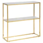 XXXLutz Lauterach - Ihr Möbelhaus bei Bregenz Konsolentisch in Metall, Glas 79,5/26/80,5 cm