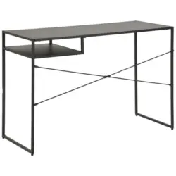 Schreibtisch 110/45/75 cm in Schwarz