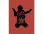 Hornbach Poster Star Wars Silhouette Quotes Han Solo 30x40 cm