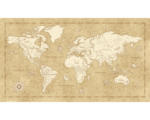 Hornbach Fototapete Vlies IAX10-0027 Into Adventure Vintage World Map 10-tlg. 500 x 280 cm