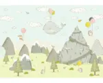 Hornbach Fototapete Vlies IAX8-0028 Into Adventure Mountain Traveler 8-tlg. 400 x 280 cm