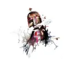 Hornbach Fototapete Vlies IADX5-021 Into Adventure Star Wars Watercolor Boba Fet 5-tlg. 250 x 280 cm