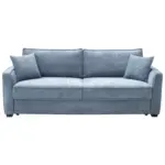 XXXLutz Lauterach - Ihr M&ouml;belhaus bei Bregenz Boxspringsofa in Webstoff Blau, Grau