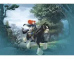 Hornbach Fototapete Vlies IADX8-002 Into Adventure Merida Riding 8-tlg. 400 x 280 cm