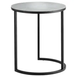 Beistelltisch in Metall 39/39/48 cm