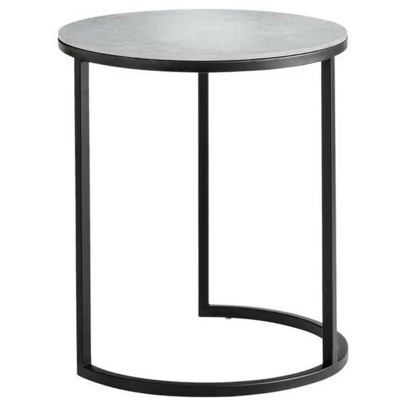 Beistelltisch in Metall 39/39/48 cm
