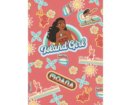 Fototapete Vlies IADX4-016 Into Adventure Moana Island Girl 4-tlg. 200 x 280 cm