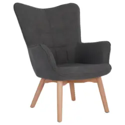 Sessel in Braun, Grau