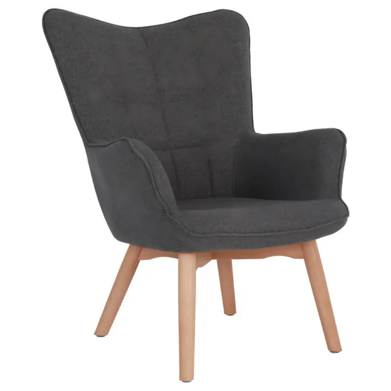 Sessel in Braun, Grau