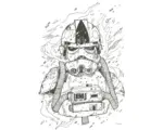 Hornbach Poster Star Wars Pilot Drawing 50x70 cm