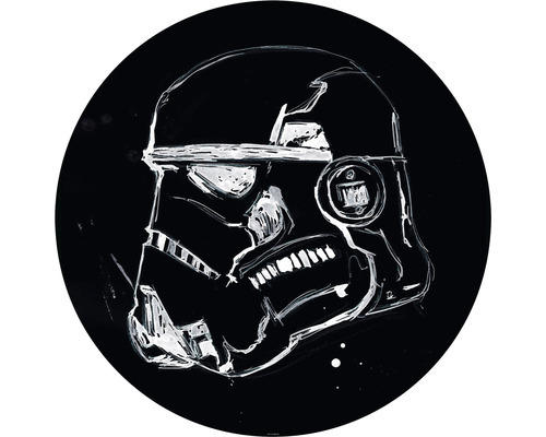 Fototapete selbstklebend DD1-022 Dot Star Wars Ink Stormtrooper Ø 125 cm