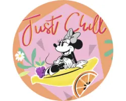 Fototapete selbstklebend DD1-018 Dot Disney Minnie Chill Ø 125 cm