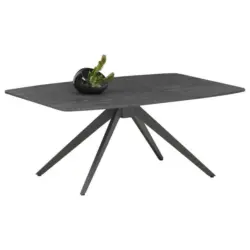 Couchtisch in Metall, Keramik 110/70/45 cm