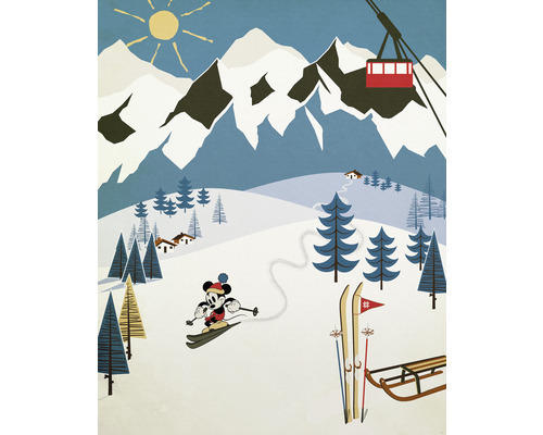 Fototapete Vlies IADX4-039 Into Adventure Disney Mickey Alpine 4-tlg. 200 x 250 cm