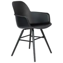 Armlehnstuhl in Aluminium