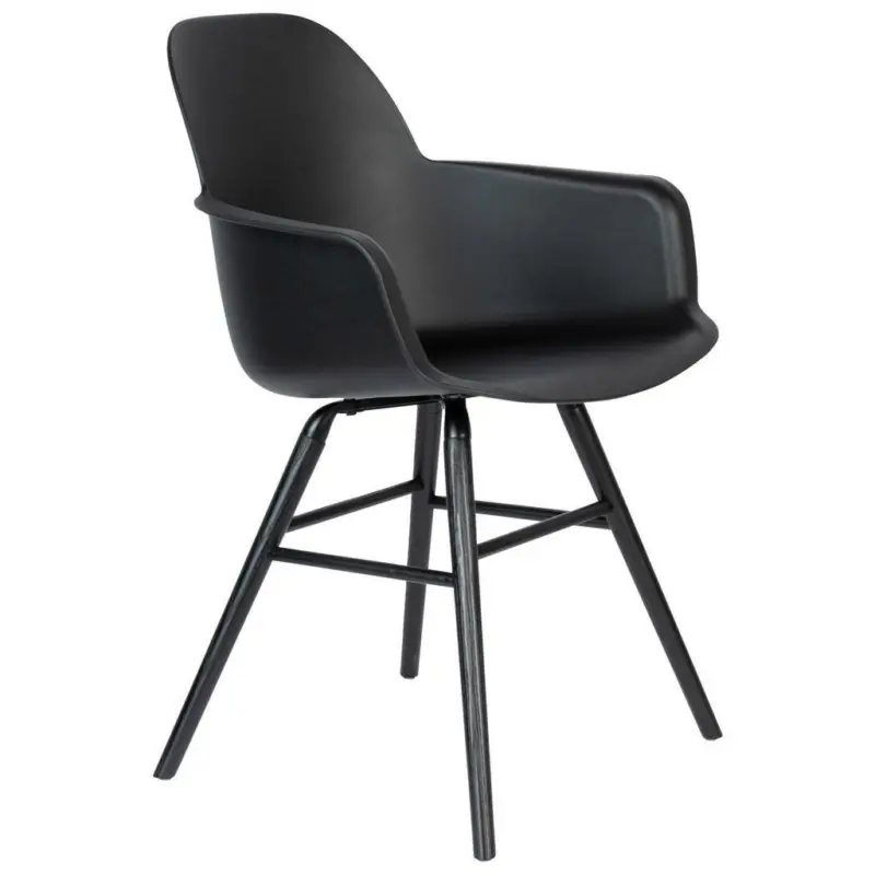 Armlehnstuhl in Aluminium