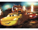 Hornbach Fototapete Vlies IADX7-031 Into Adventure Disney Cars Dirt Track 7-tlg. 350 x 250 cm