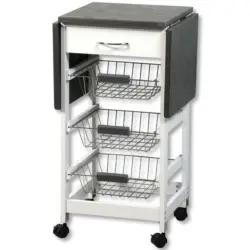 Servierwagen in Weiß