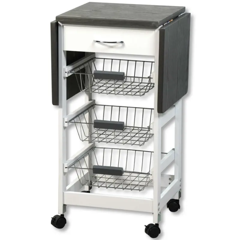 Servierwagen in Weiß