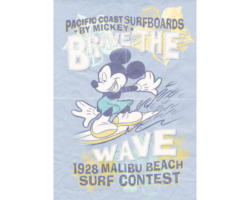 Fototapete Vlies IADX4-014 Into Adventure Disney Mickey Brave the Wave 4-tlg. 200 x 280 cm