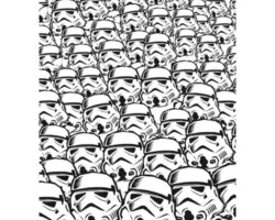 Fototapete Vlies IADX5-015 Into Adventure Star Wars Stormtrooper Swarm 5-tlg. 250 x 280 cm