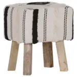 XXXLutz Lauterach - Ihr Möbelhaus bei Bregenz Hocker in Textil Creme, Schwarz, Beige