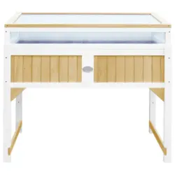 Hochbeet BRAUN/WEIß