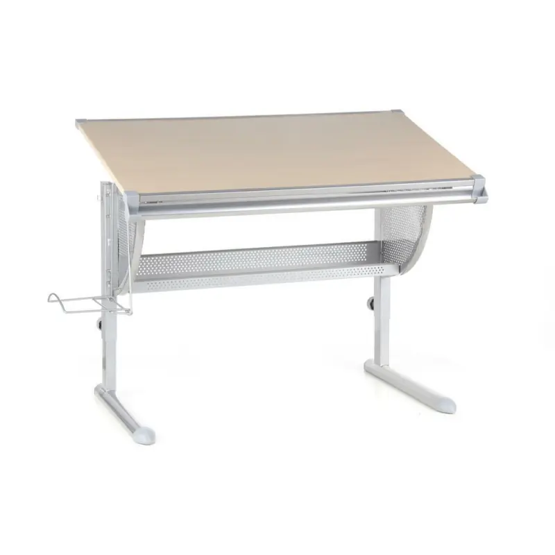 Jugendschreibtisch 117/68/61-89 cm höhenverstellbar