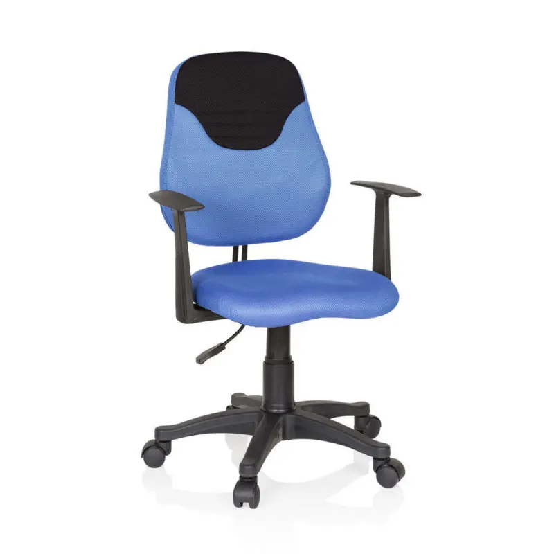 Jugenddrehstuhl in Blau, Schwarz