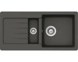 Spüle Schock Typos D-150S U Unterbau 435x860 mm asphalt