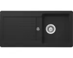Hornbach Spüle Schock Typos D-100S U Unterbau 435x860 mm onyx