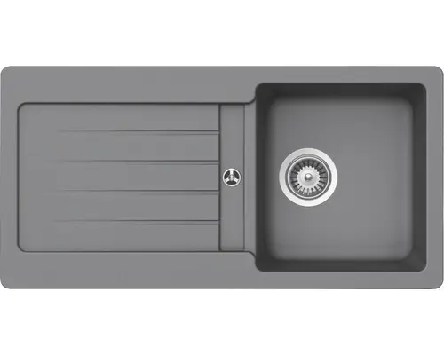 Spüle Schock Typos D-100S U Unterbau 435x860 mm croma