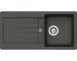 Hornbach Spüle Schock Typos D-100S U Unterbau 435x860 mm asphalt