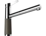 Hornbach Niederdruck-Spültischarmatur Schock Sc-510 mit herausziehbarer Brause bronze 554123