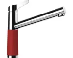 Hornbach Niederdruck-Spültischarmatur Schock Sc-510 mit herausziehbarer Brause rouge 554123