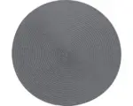 Hornbach Tischset Spiral grau rund 38cm