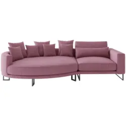 Bigsofa in Webstoff Magenta